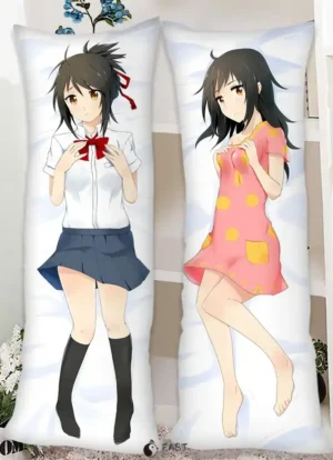 Anime body pillow dakimakura with AI voice feature by Eastana